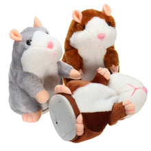 Load image into Gallery viewer, 15CM Lovely Talking Hamster Plush Toy Cute Speak Talking Sound Record Hamster Talking Toys for Children