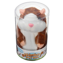 Load image into Gallery viewer, 15CM Lovely Talking Hamster Plush Toy Cute Speak Talking Sound Record Hamster Talking Toys for Children