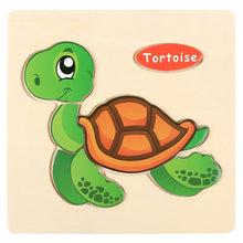 Load image into Gallery viewer, Wooden Puzzle Educational Developmental Baby Kids Training Toy