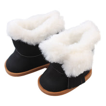 Load image into Gallery viewer, Plush Winter Snow Boots  For 18 Inch American Girl Dolls Mini Shoes