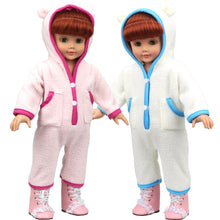 Load image into Gallery viewer, Baby Doll Clothes Custom Design Pajamas Outfit For 18 inch American Girl Doll