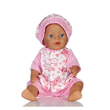 Load image into Gallery viewer, For Baby Born Doll Sleeping Clothes Winter Warm Doll Jumpsuit Pajamas